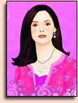 maquillage Rose Mcgowan